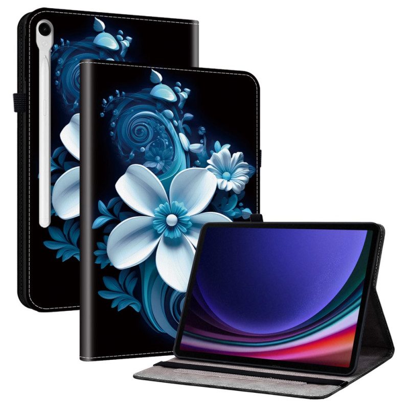 Fodral För Samsung Galaxy Tab S10 Fe Svart Orkidé