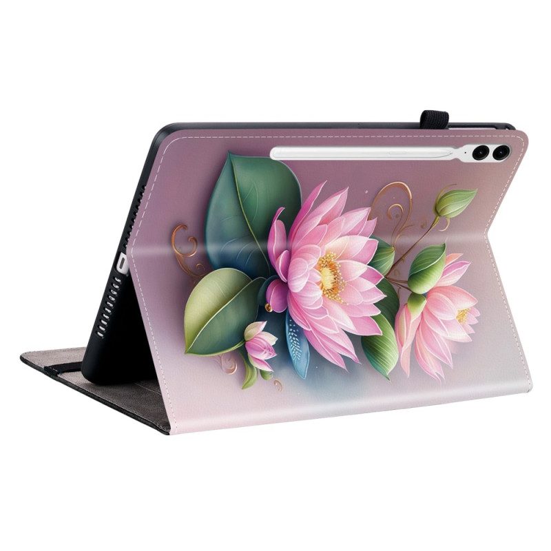 Fodral För Samsung Galaxy Tab S10 Plus Näckrosor
