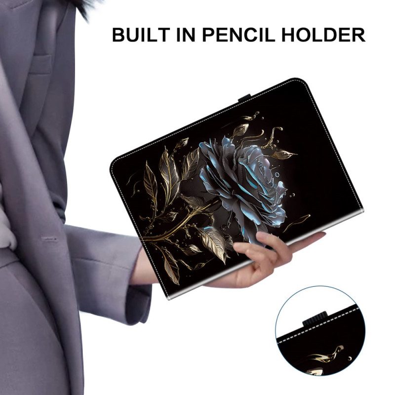 Fodral För Samsung Galaxy Tab S10 Plus Svart Ros