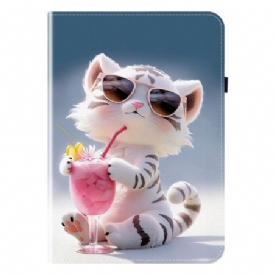 Fodral För Samsung Galaxy Tab S10 Plus Tigermönster