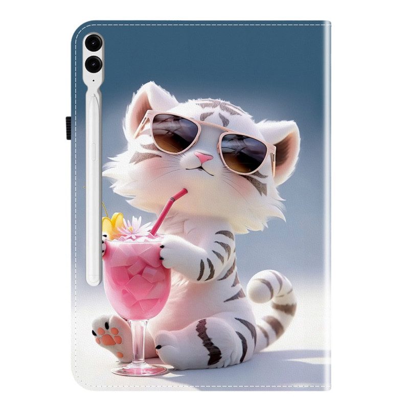 Fodral För Samsung Galaxy Tab S10 Plus Tigermönster
