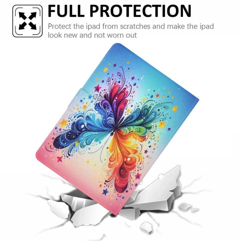 Fodral För Samsung Galaxy Tab S11 Akvarellfjäril