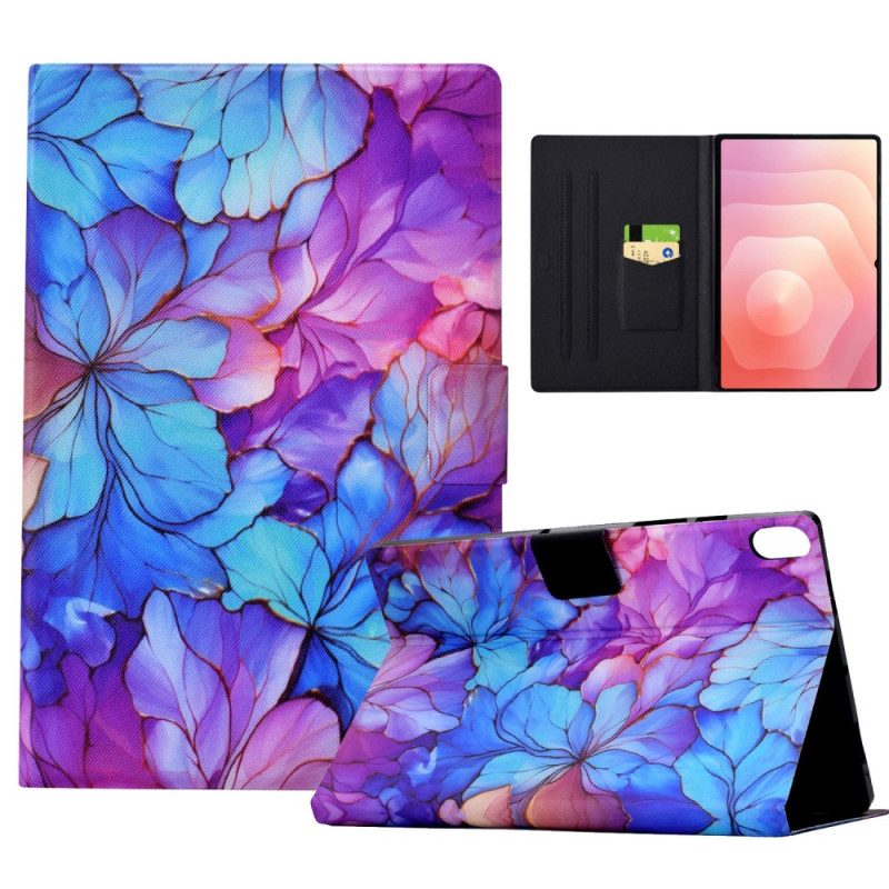 Fodral För Samsung Galaxy Tab S11 Blommönster