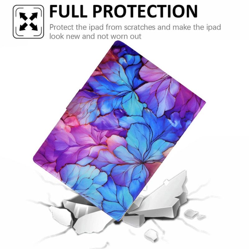 Fodral För Samsung Galaxy Tab S11 Blommönster