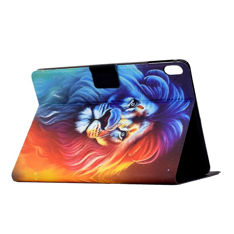 Fodral För Samsung Galaxy Tab S11 Färgat Lejon