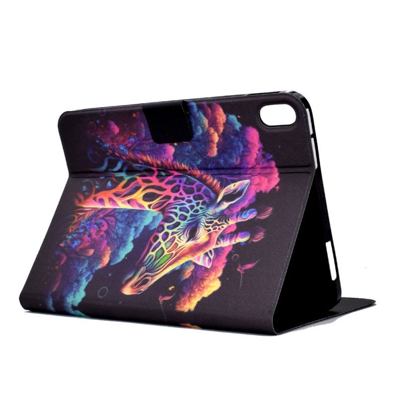 Fodral För Samsung Galaxy Tab S11 Färgglad Giraff