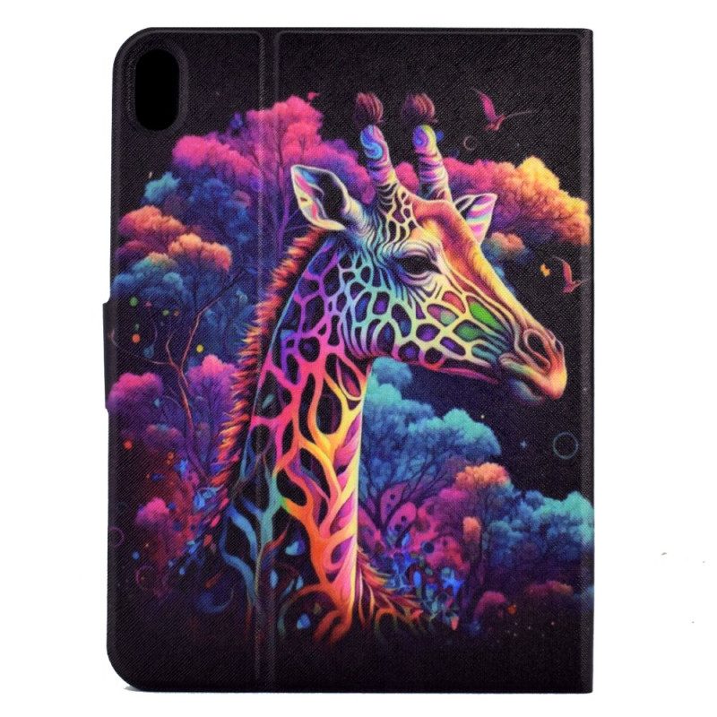 Fodral För Samsung Galaxy Tab S11 Färgglad Giraff
