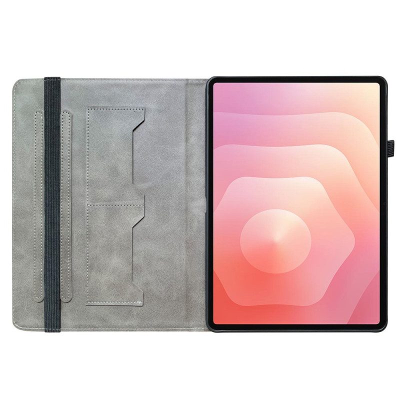 Fodral För Samsung Galaxy Tab S11 Plommonblommor