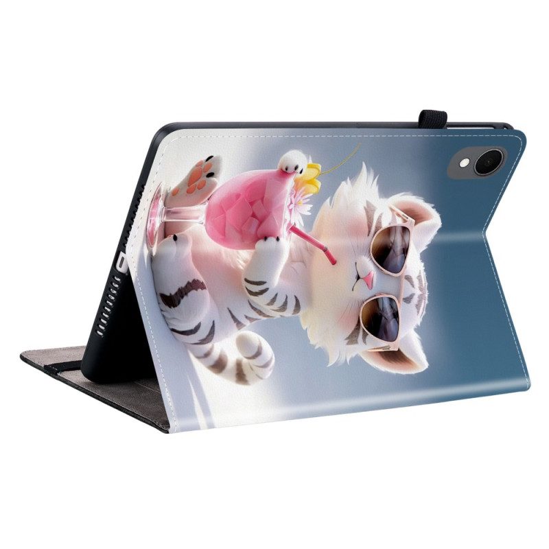 Fodral För Samsung Galaxy Tab S11 Tecknad Tiger