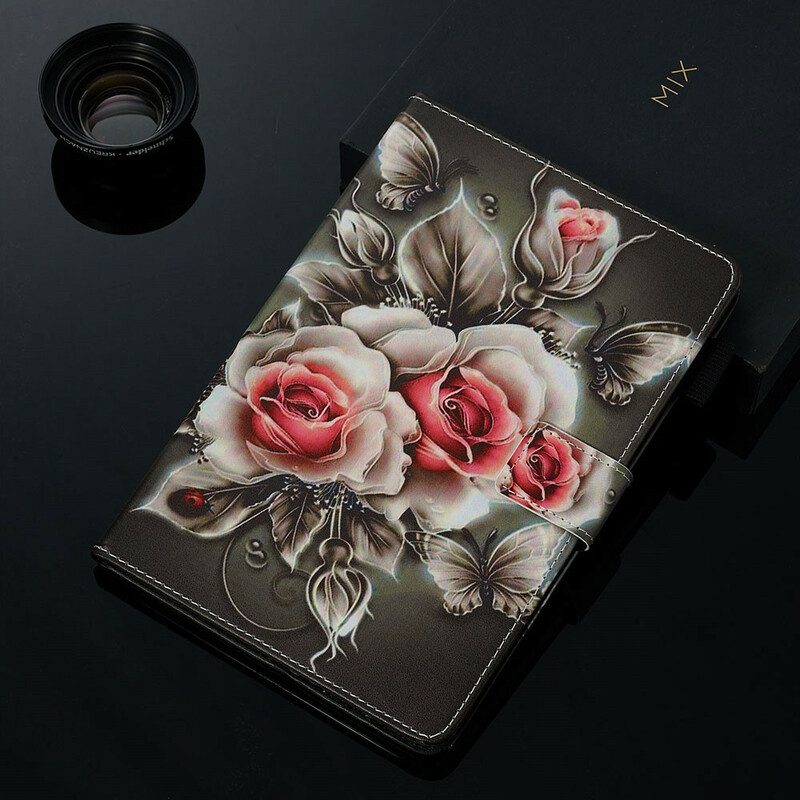 Fodral För Samsung Galaxy Tab S5e Bukett Av Blommor