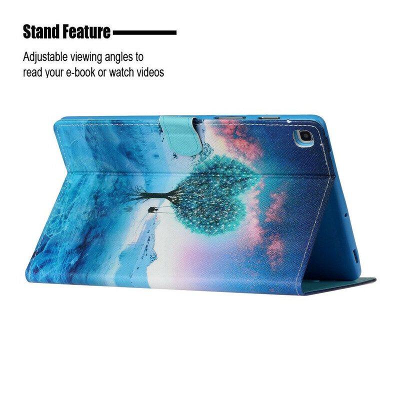 Fodral För Samsung Galaxy Tab S5e Hjärtträd