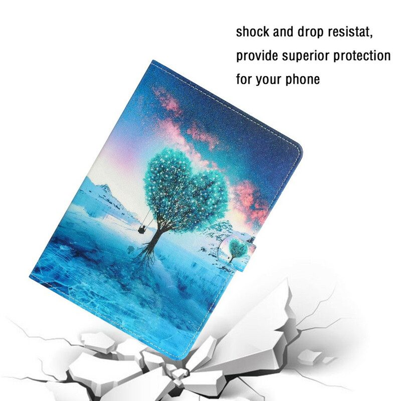 Fodral För Samsung Galaxy Tab S5e Hjärtträd