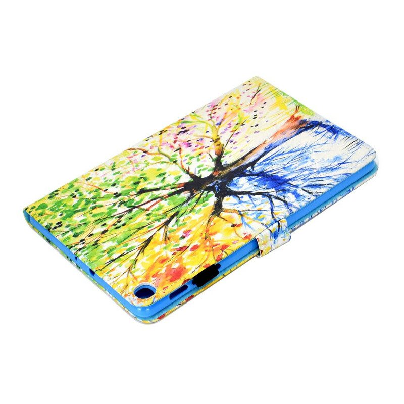 Fodral För Samsung Galaxy Tab S6 Lite Akvarellträd