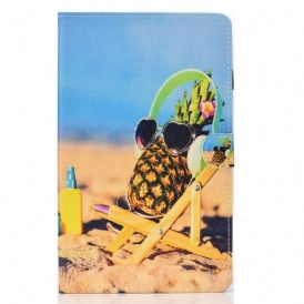 Fodral För Samsung Galaxy Tab S6 Lite Pineapple Beach