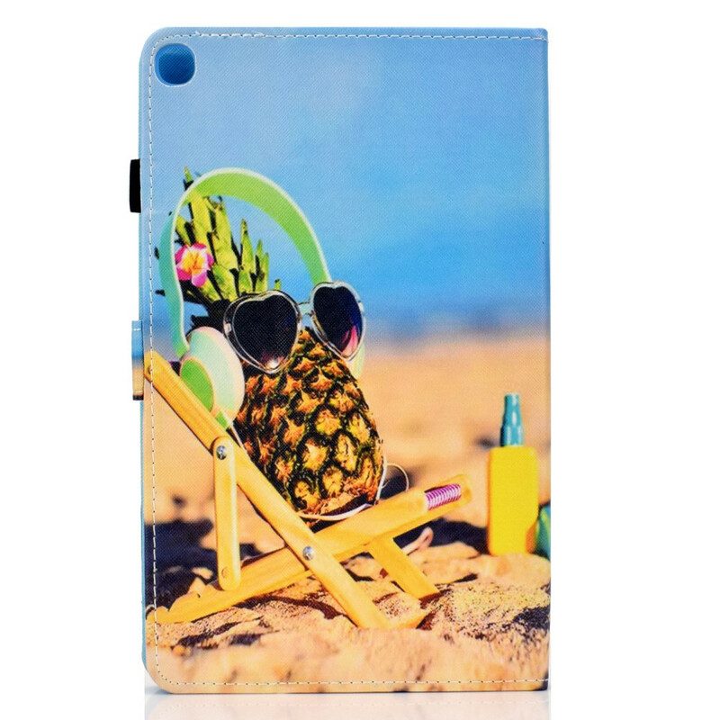 Fodral För Samsung Galaxy Tab S6 Lite Pineapple Beach