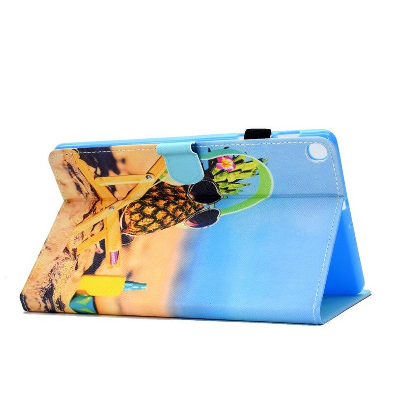 Fodral För Samsung Galaxy Tab S6 Lite Pineapple Beach