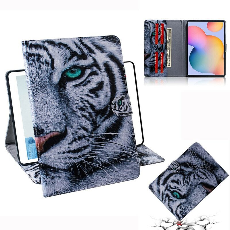 Fodral För Samsung Galaxy Tab S6 Lite Tigerhuvud