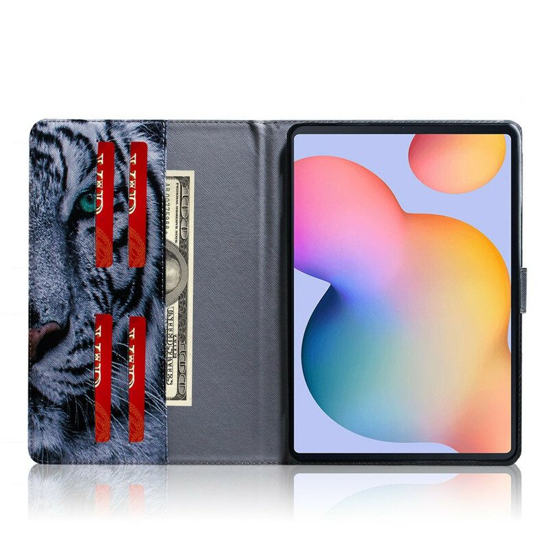 Fodral För Samsung Galaxy Tab S6 Lite Tigerhuvud