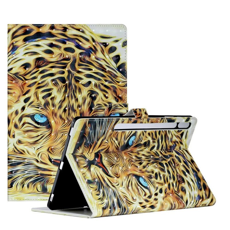 Fodral För Samsung Galaxy Tab S7 Plus / Tab S8 Plus Tiger Art