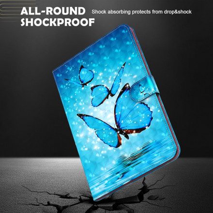 Fodral För Samsung Galaxy Tab S7 / Tab S8 Fjärilar