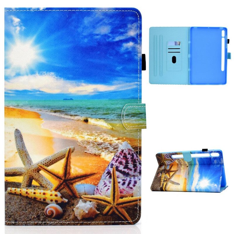 Fodral För Samsung Galaxy Tab S7 / Tab S8 Fun Beach