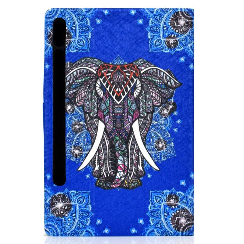Fodral För Samsung Galaxy Tab S7 / Tab S8 Indisk Elefant