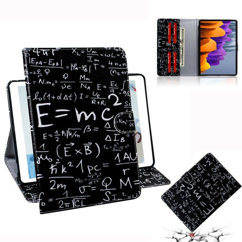 Fodral För Samsung Galaxy Tab S7 / Tab S8 Matematiska Beräkningar