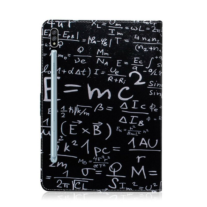 Fodral För Samsung Galaxy Tab S7 / Tab S8 Matematiska Beräkningar