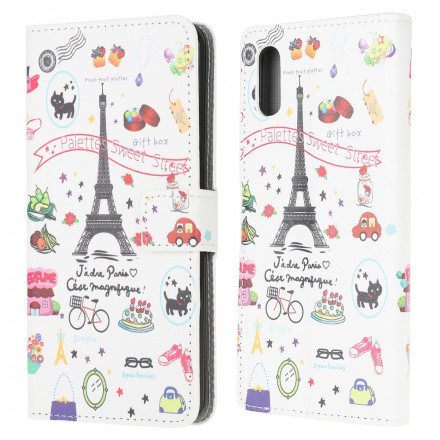 Fodral För Samsung Galaxy XCover 5 Jag Älskar Paris