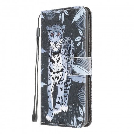 Fodral För Samsung Galaxy XCover 5 Med Kedjar Thong Leopard