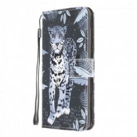 Fodral För Samsung Galaxy XCover 5 Med Kedjar Thong Leopard