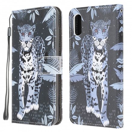 Fodral För Samsung Galaxy XCover 5 Med Kedjar Thong Leopard