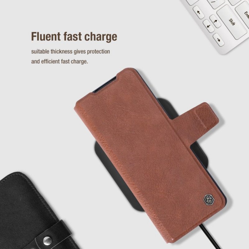 Fodral För Samsung Galaxy Z Fold 3 5G Faux Leather Nillkin