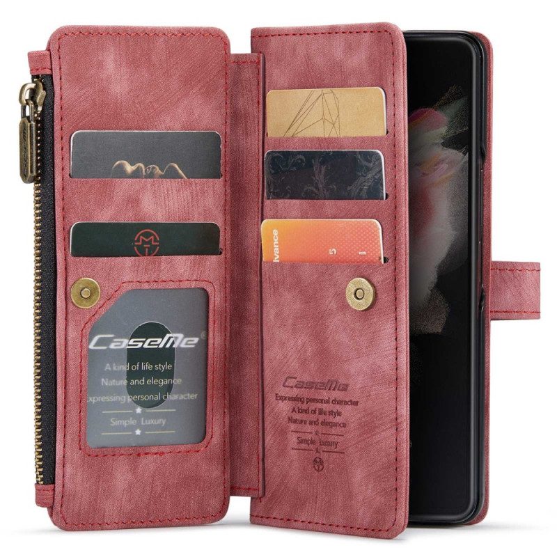 Fodral För Samsung Galaxy Z Fold 4 Plånboksfodral Caseme Series C30 Plånbok