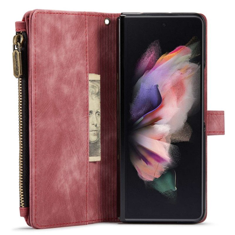 Fodral För Samsung Galaxy Z Fold 4 Plånboksfodral Caseme Series C30 Plånbok