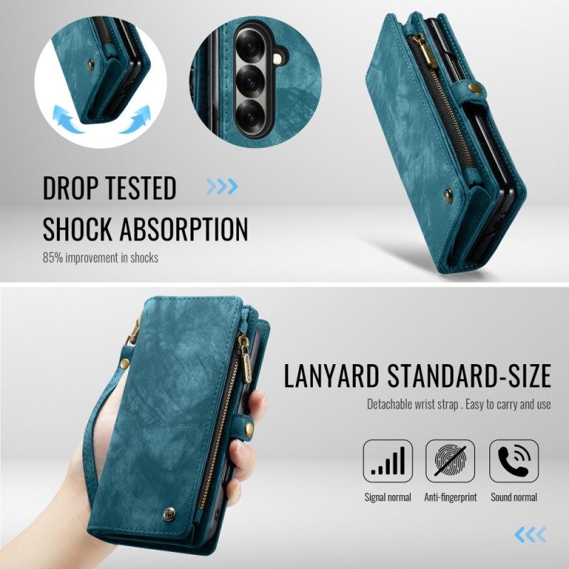 Fodral För Samsung Galaxy Z Fold 7 Avtagbart Caseme-fodral
