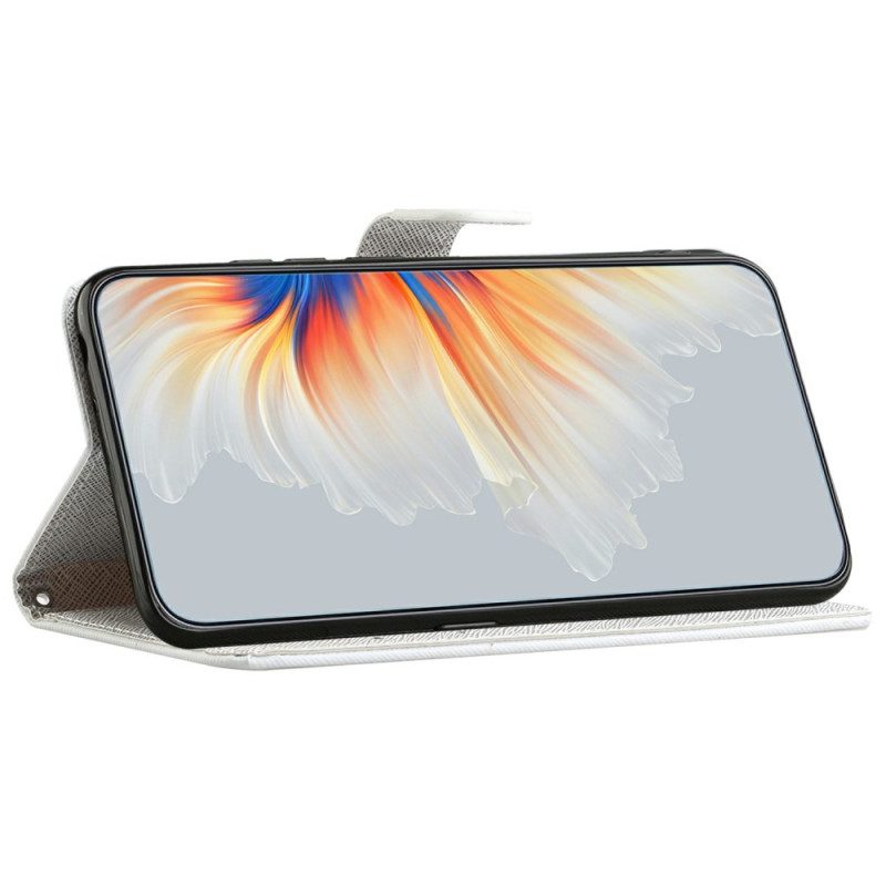 Fodral Samsung Galaxy A17 4g / 5g Blå Blommor