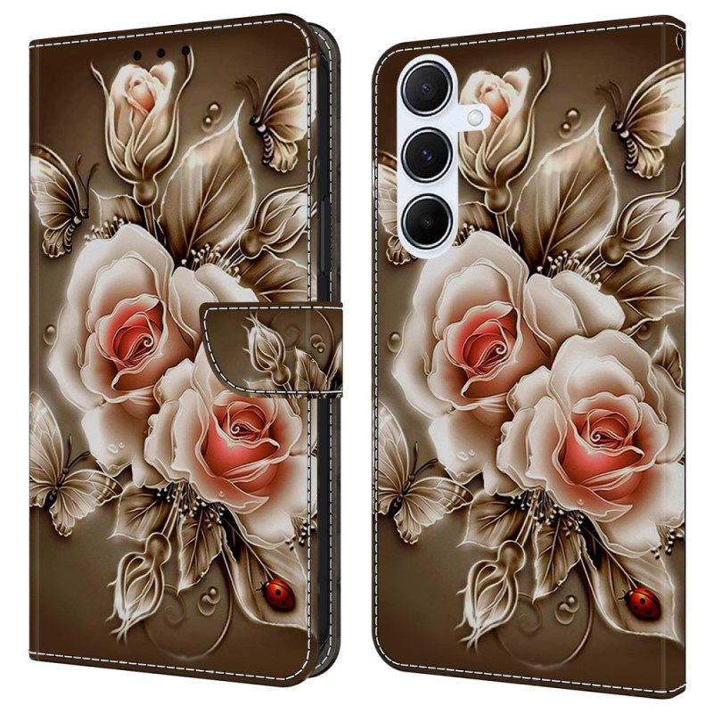 Fodral Samsung Galaxy A17 4g / 5g Bruna Rosor