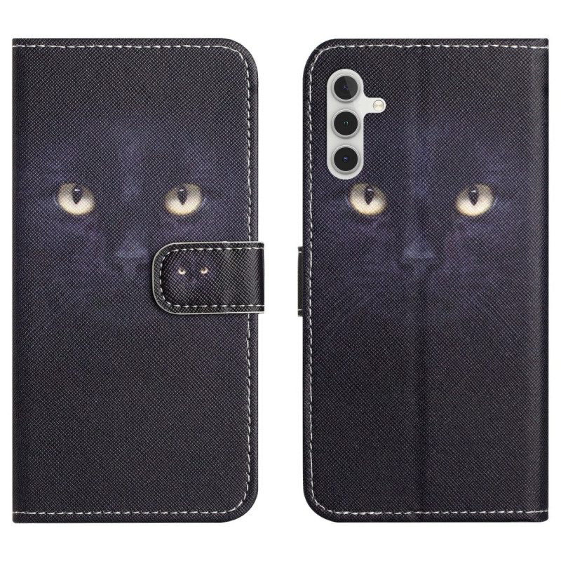 Fodral Samsung Galaxy A17 4g / 5g Kattögon