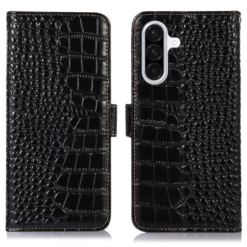 Fodral Samsung Galaxy A17 4g / 5g Krokodilstruktur
