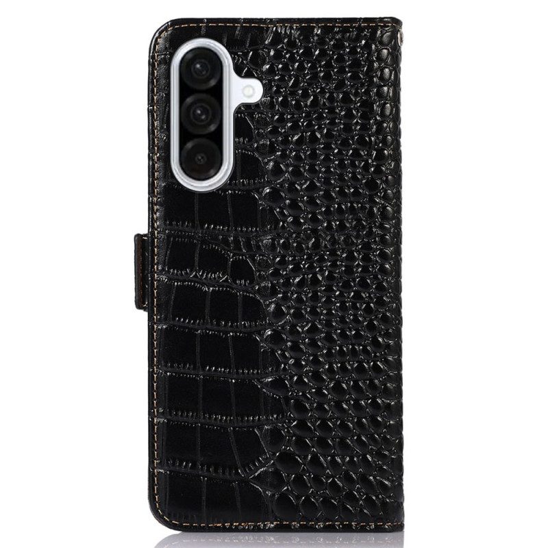 Fodral Samsung Galaxy A17 4g / 5g Krokodilstruktur