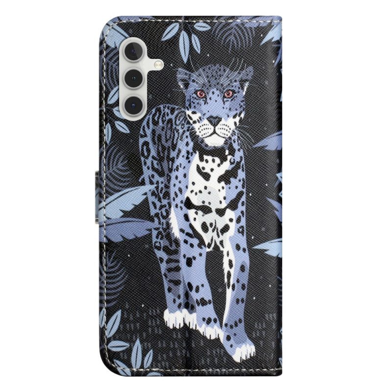 Fodral Samsung Galaxy A17 4g / 5g Leopard