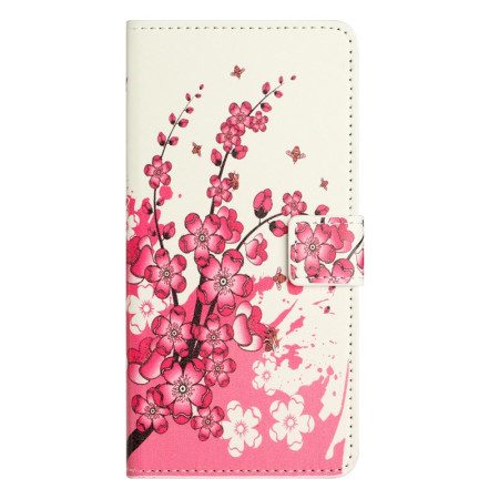 Fodral Samsung Galaxy A17 4g / 5g Plommonblommor