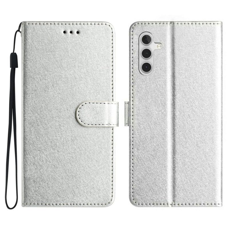 Fodral Samsung Galaxy A17 4g / 5g Sidenstruktur