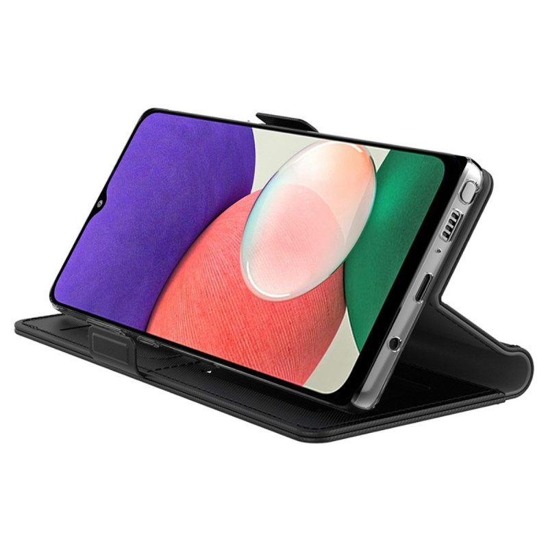 Fodral Samsung Galaxy A17 4g / 5g Spegel Och Korthållare