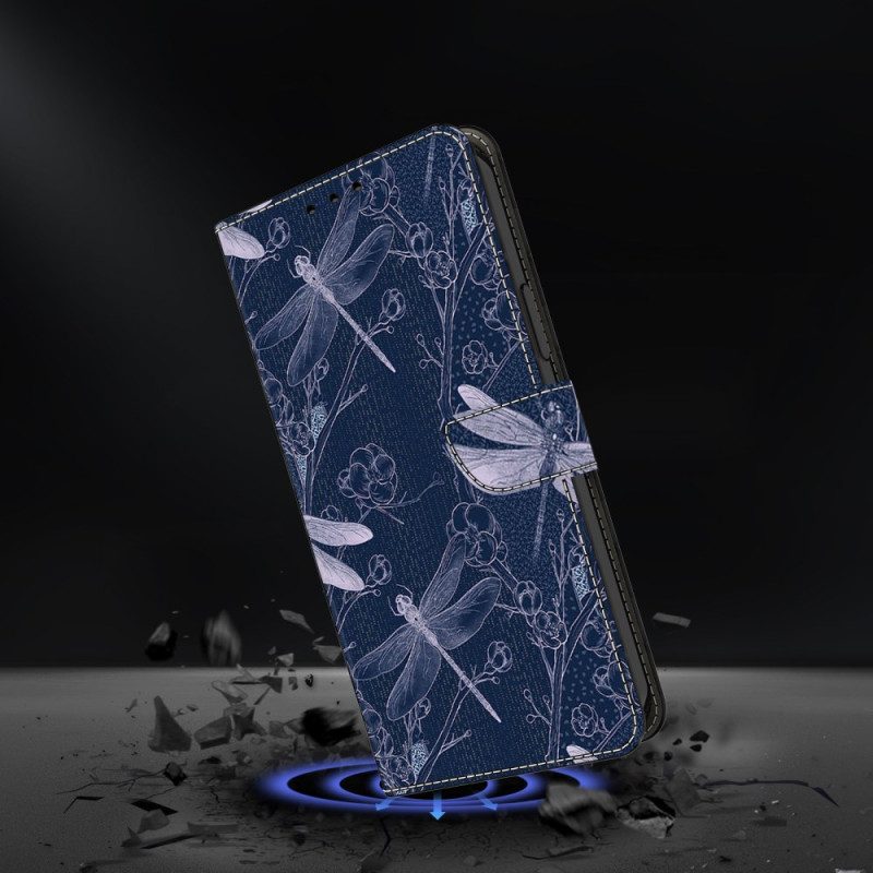Fodral Samsung Galaxy A17 4g / 5g Trollsländemönster