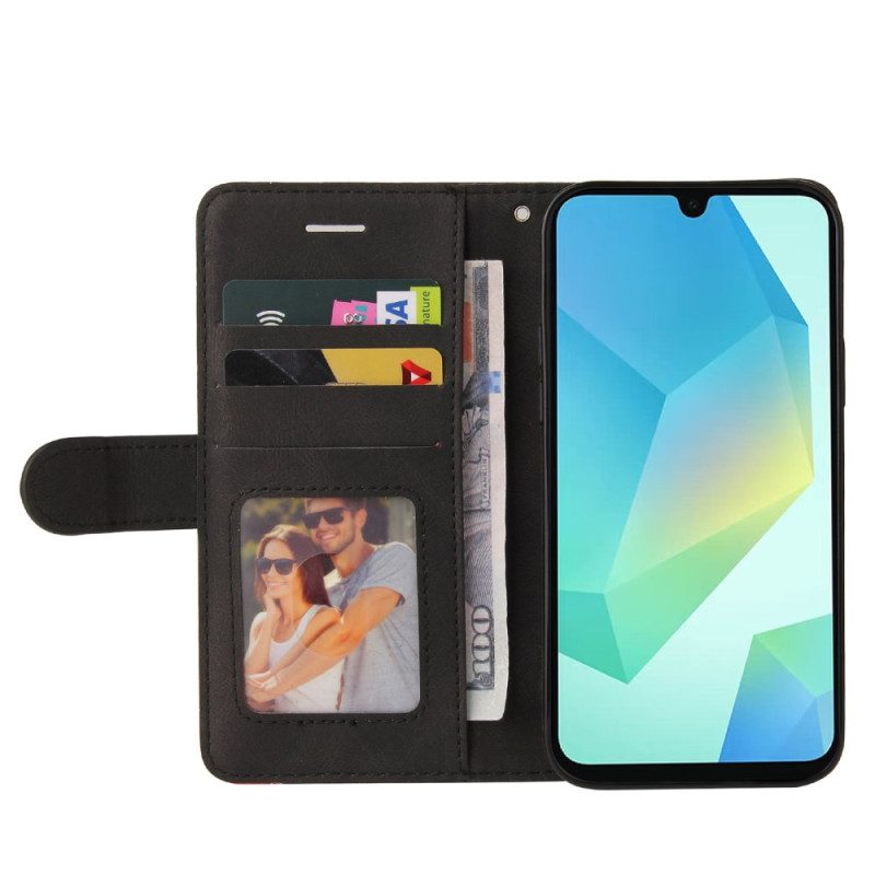 Fodral Samsung Galaxy A17 4g / 5g Tvåfärgad Krusning