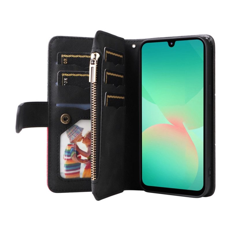 Fodral Samsung Galaxy A17 4g / 5g Vågig Plånbok
