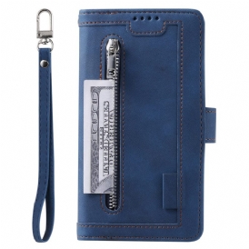 Fodral Samsung Galaxy A17 4g / 5g Vintageplånbok Med 9 Kortfack