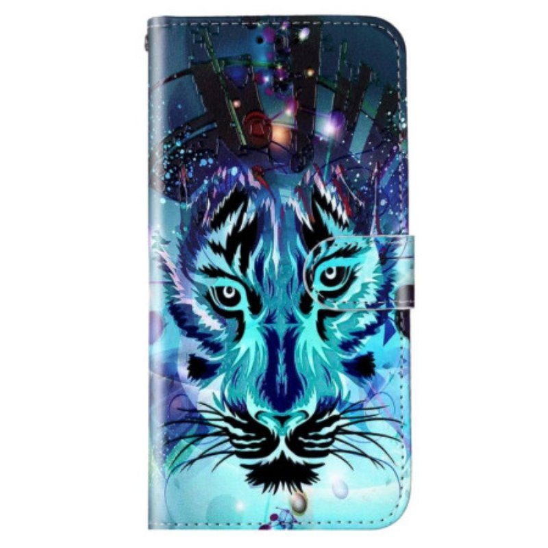 Fodral Samsung Galaxy S23 5G Tigern Med Snodd